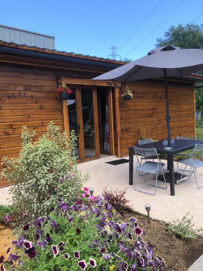Chez LAVALOU Gîte 4* chaleureux en bois Lannemezan Extérieur photo